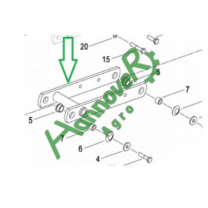 Рамка Kverneland AC858171 (АС858171)